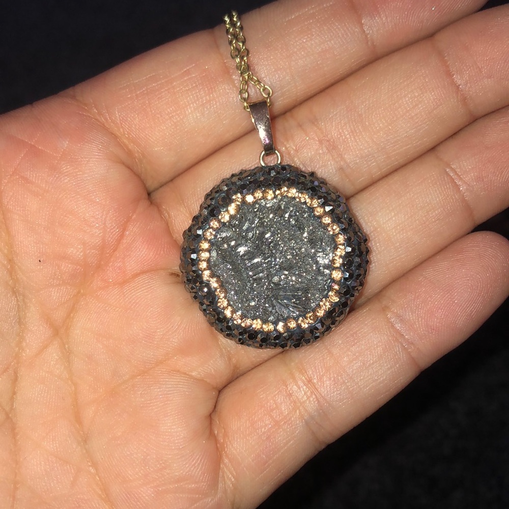 Crystal Geode Necklace
